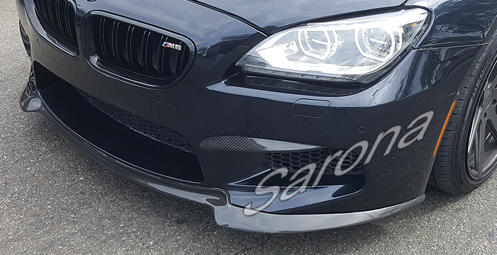 Custom BMW 6 Series  Coupe, Convertible & Sedan Front Lip/Splitter (2012 - 2019) - $690.00 (Part #BM-086-FA)